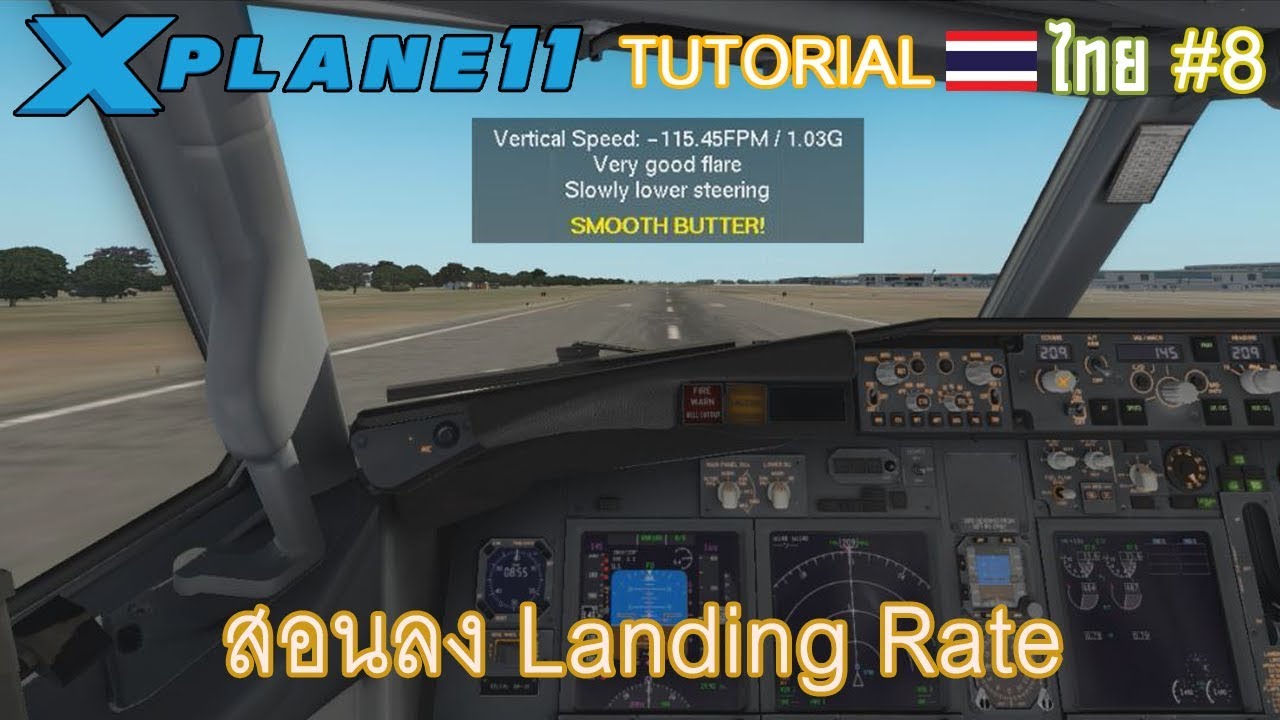 x plane landing rate plugin